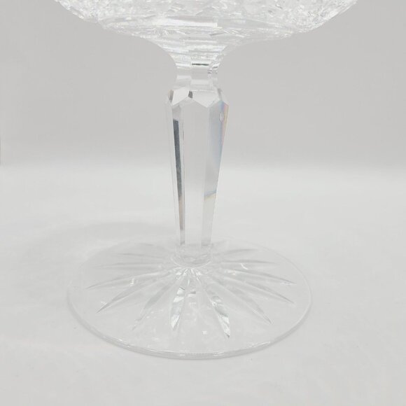 Waterford Crystal Ireland Hobstar Footed Compote Dunbar Dish Center Piece *Read* - Picture 7 of 11